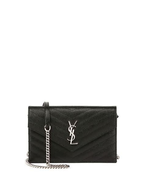 ysl monogram wallet on chain|ysl monogram wallet price.